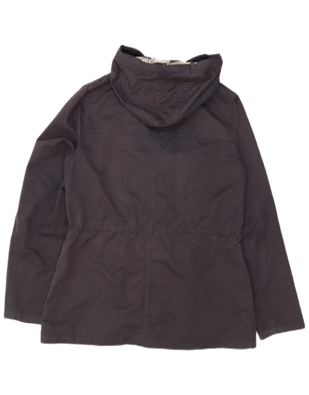 Damska kurtka przeciwdeszczowa z kapturem FAT FACE UK 12, średni granat