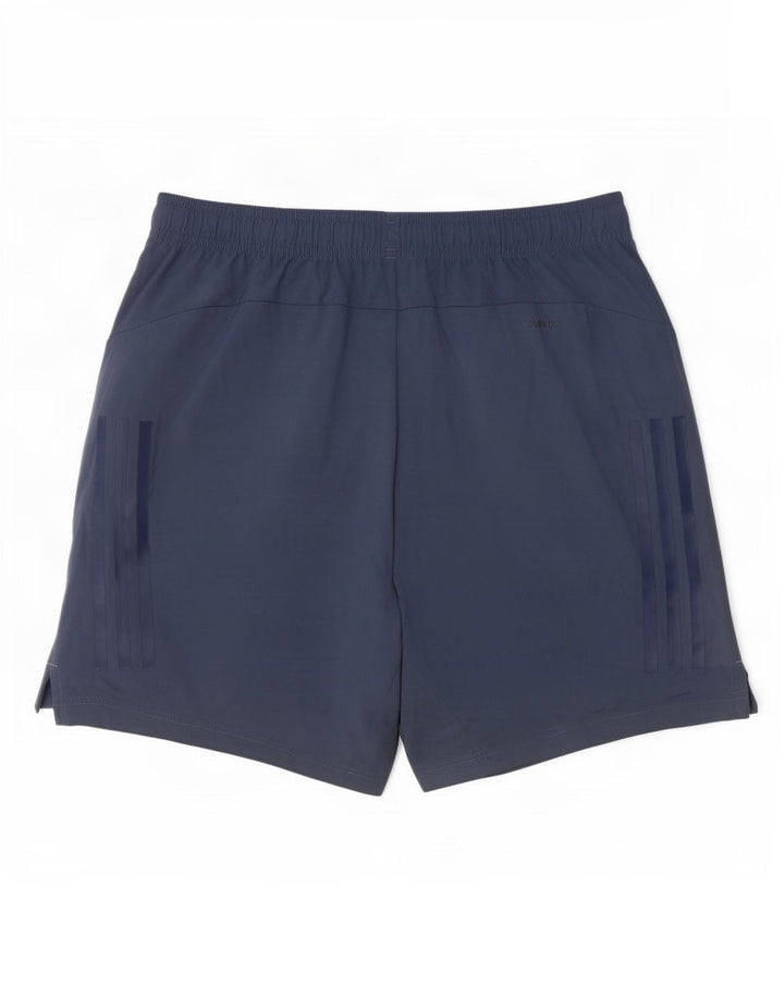Damskie spodenki sportowe Adidas Climacool UK 12, średni granatowy poliester