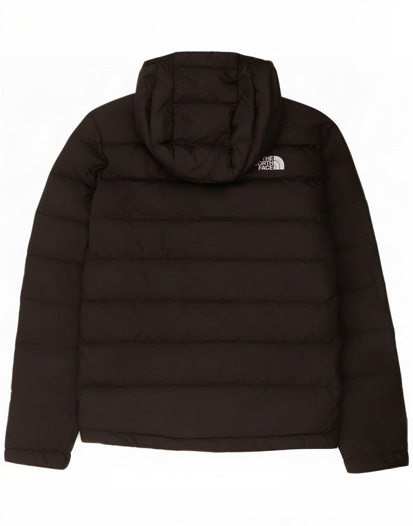 Wyściełana kurtka chłopięca z kapturem The North Face 13-14 lat XL, czarna, poliestrowa