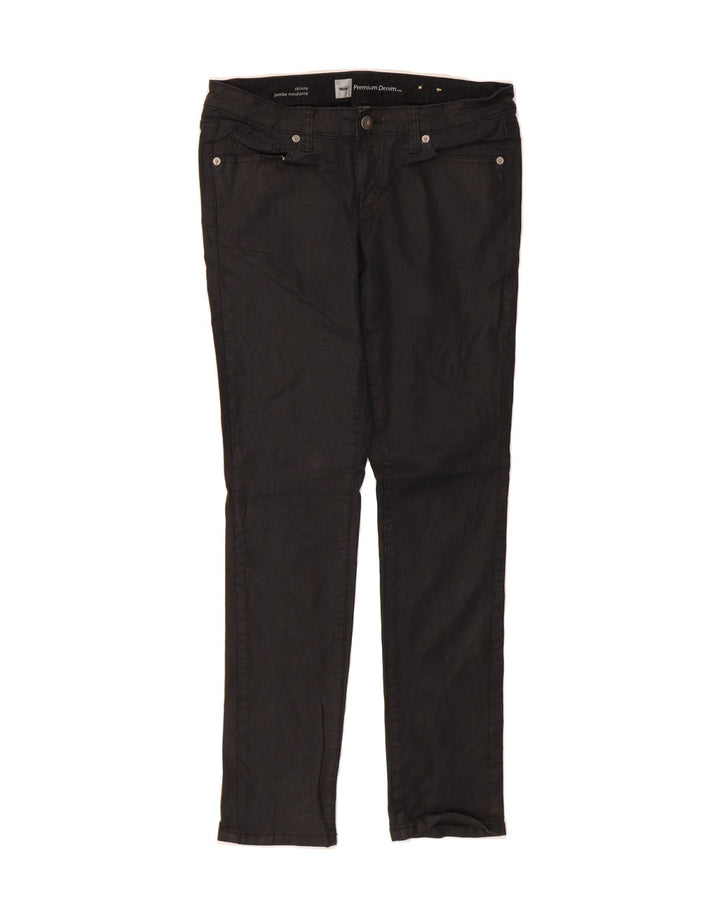 MOSSIMO Womens Skinny Jeans US 6 Medium W30 L30 Black Cotton Vintage Mossimo and Second-Hand Mossimo from Messina Hembry 