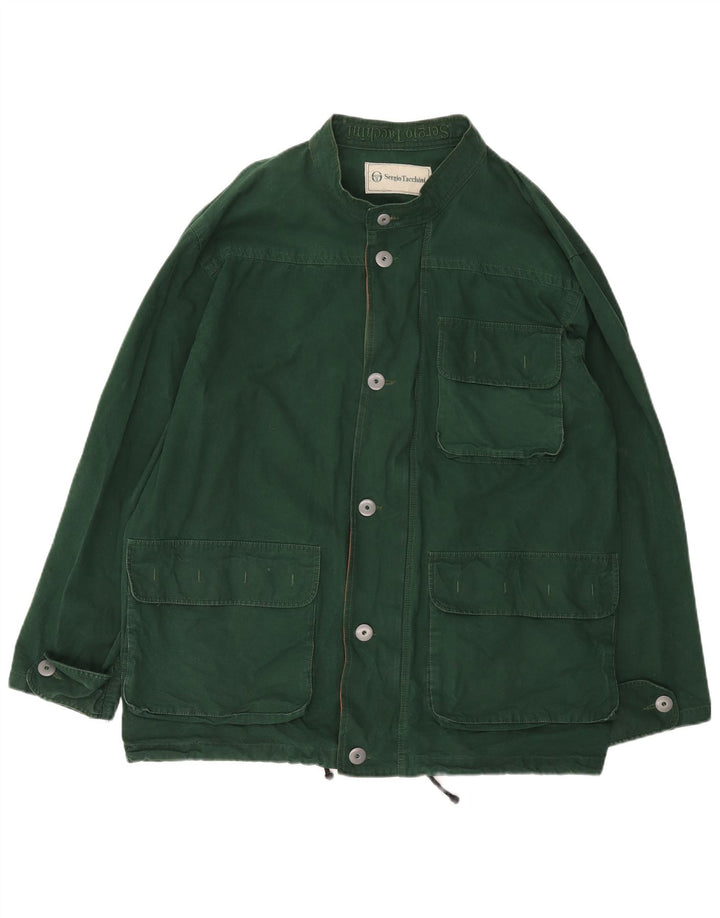 Męska kurtka użytkowa SERGIO TACCHINI UK 42 XL, zielona bawełna