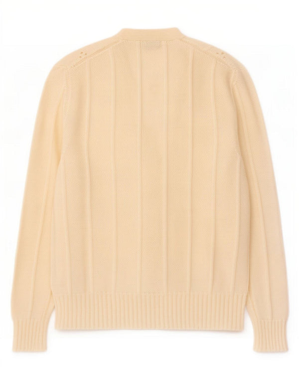 Sweter damski w stylu vintage, UK 14, średni, złamany biały moher