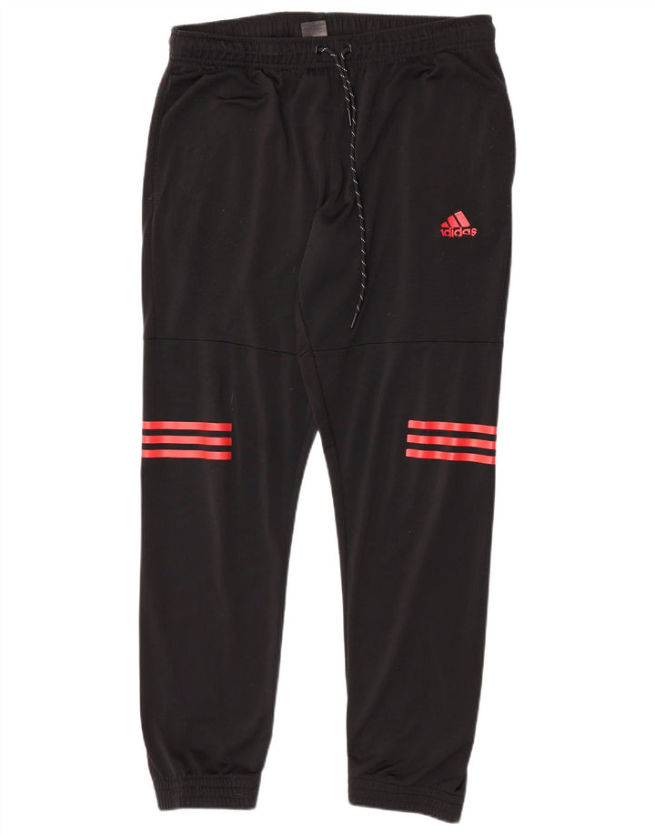 Adidas Męskie spodnie dresowe Joggery Średni czarny poliester