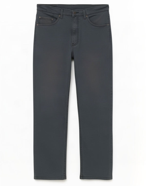 Męskie spodnie Levi's 752 Straight Casual W36 L30 Granatowa bawełna