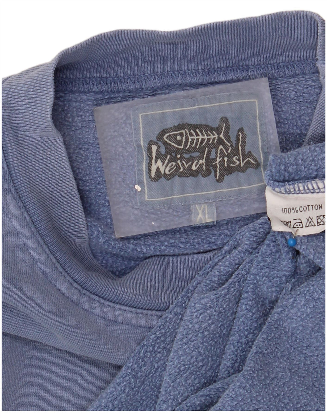 Bluza męska Weird Fish, XL, niebieska, bawełniana