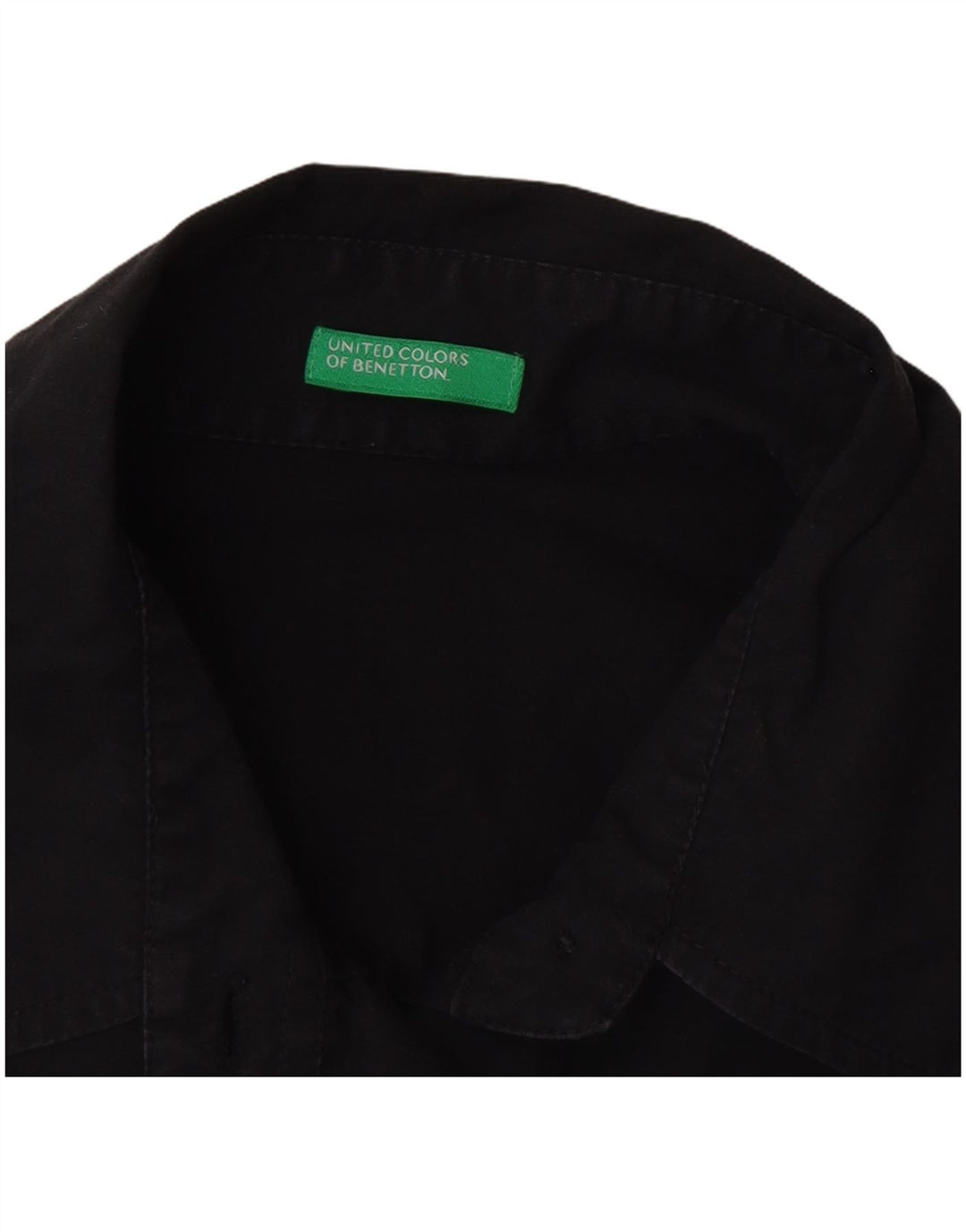 Body koszulowe damskie Benetton UK 14 Medium Black