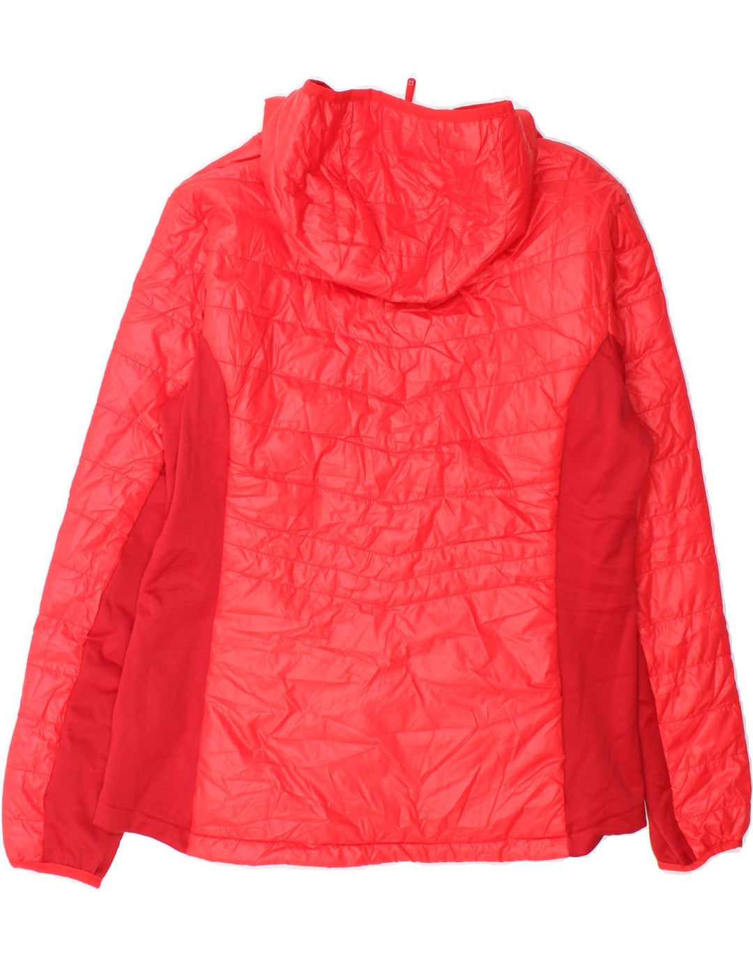 MOUNTAIN WAREHOUSE Womens Hooded Padded Jacket UK 16 Large  Red Polyester Vintage Mountain Warehouse and Second-Hand Mountain Warehouse from Messina Hembry 