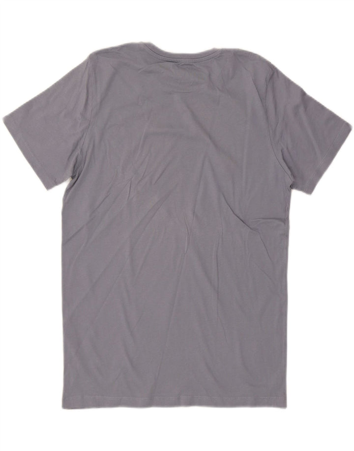 JACK & JONES Mens Graphic T-Shirt Top Large Grey Cotton Vintage Jack & Jones and Second-Hand Jack & Jones from Messina Hembry 