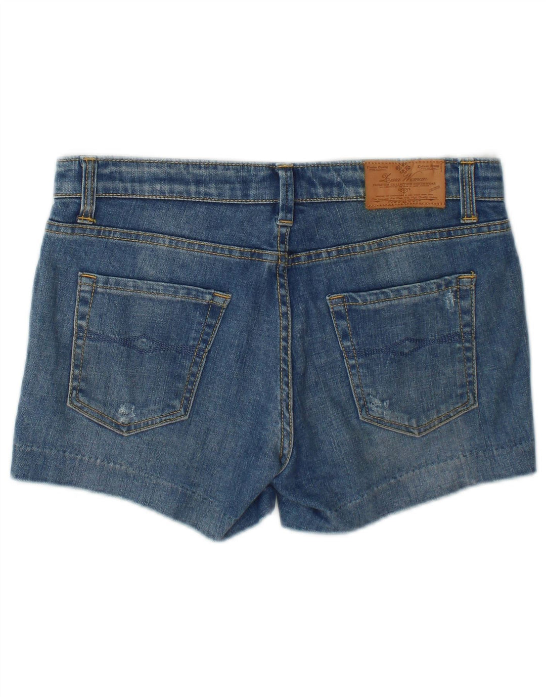 Damskie spodenki jeansowe Zara EU 38 Small W28 Niebieskie