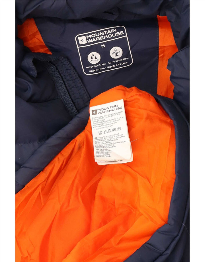 Męska wyściełana kamizelka Mountain Warehouse UK 38, średni granatowy nylon