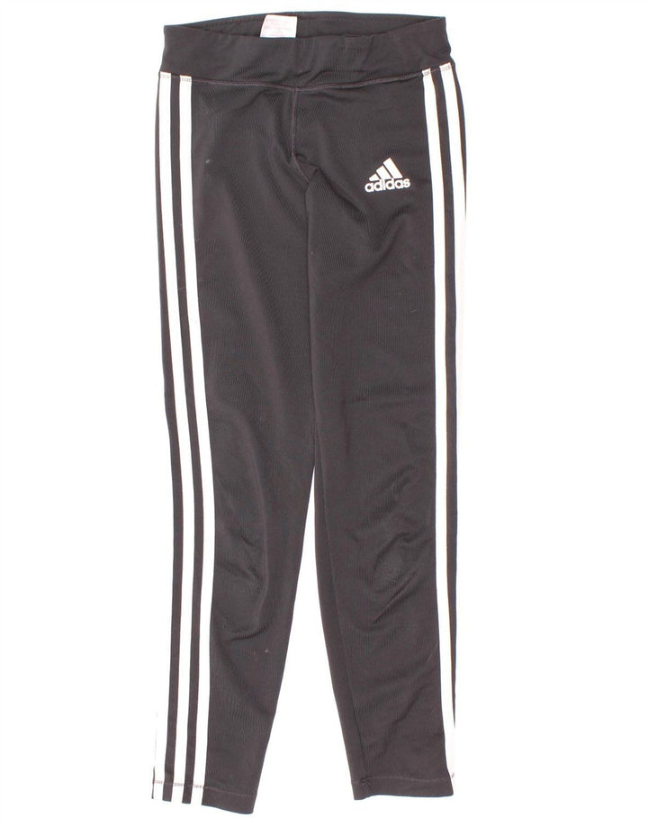 Legginsy Adidas Dziewczęce Climalite 9-10 lat Małe Czarne Poliester