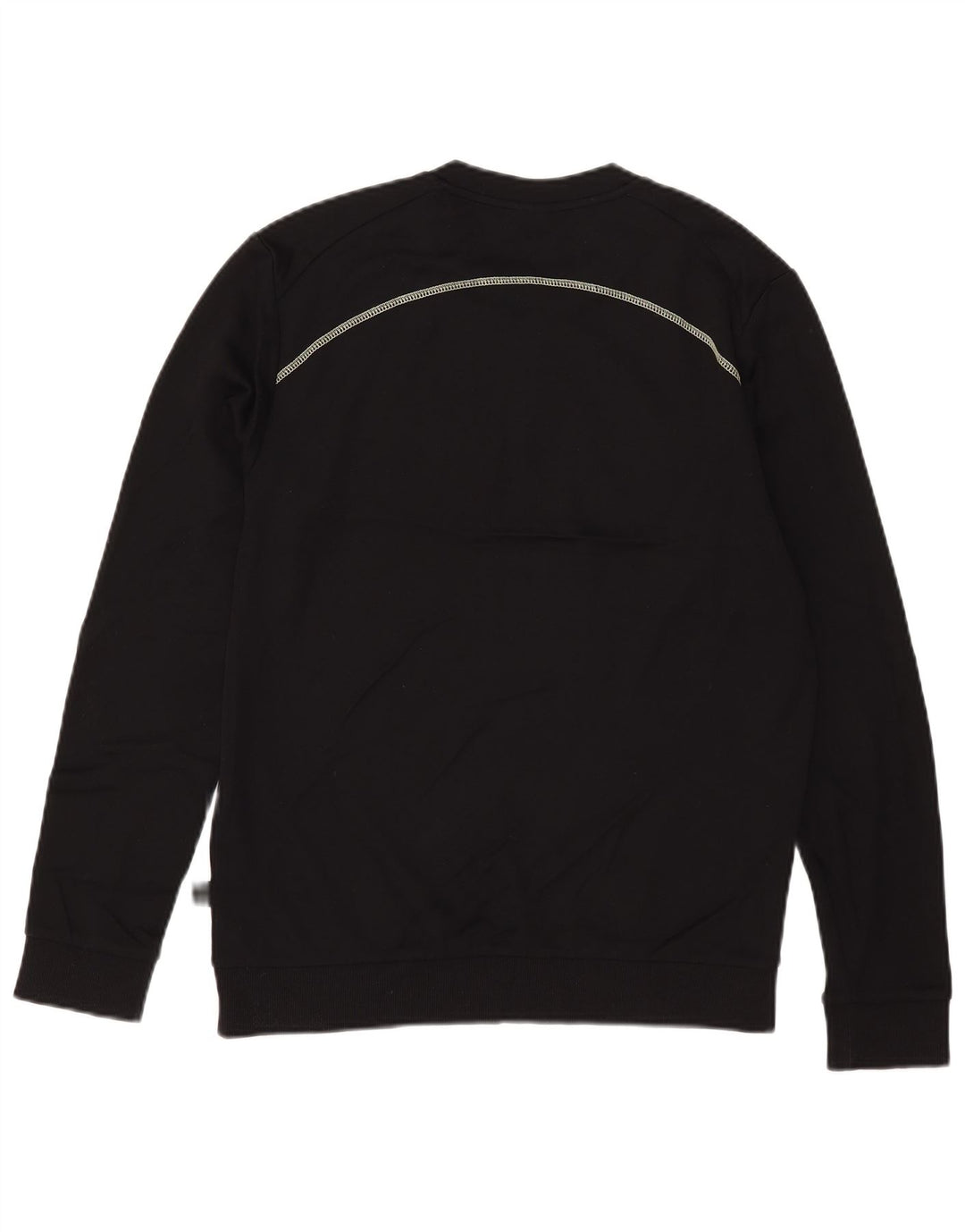 Męska bluza z grafiką Hugo Boss, duża, czarna, bawełniana