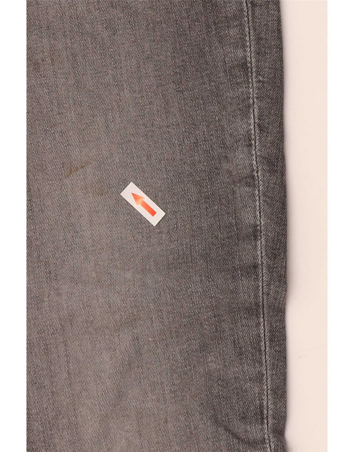Męskie jeansy Levi's 511 Slim W33 L32 Szara bawełna