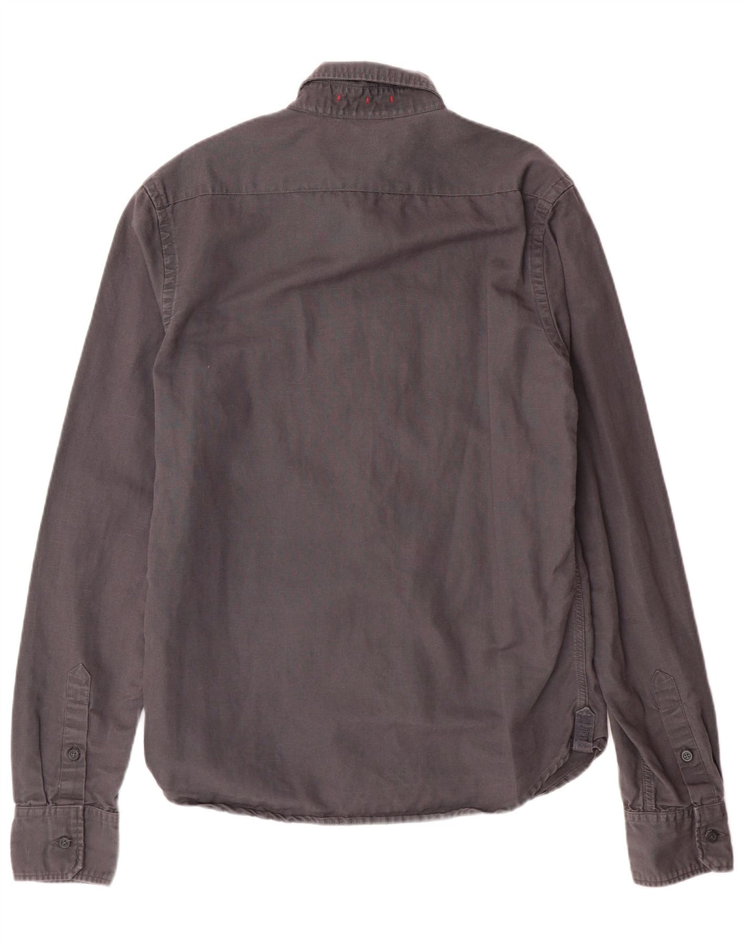 Koszula męska Superdry XL, szara, bawełniana