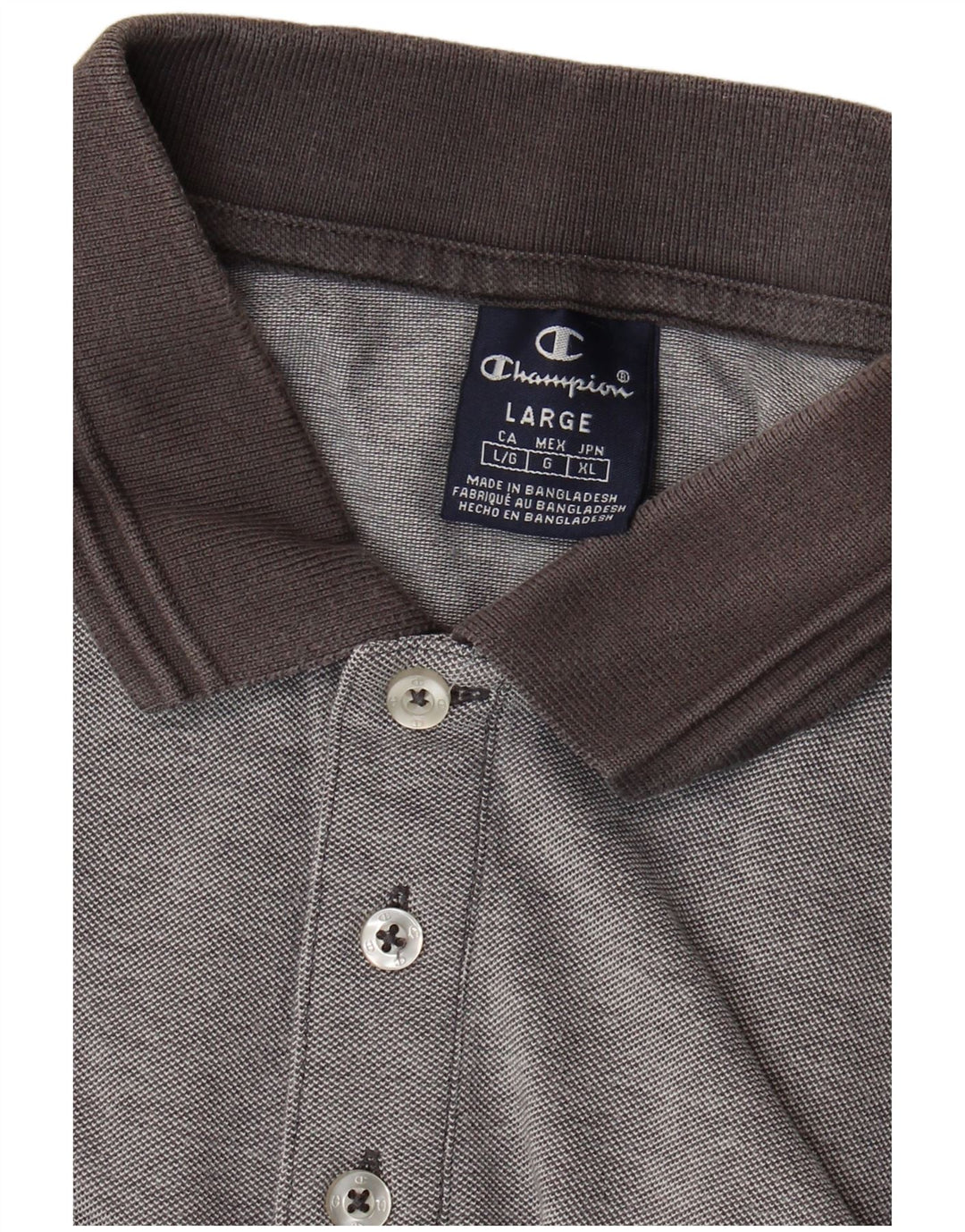 Męska koszulka polo Champion, duża, szara