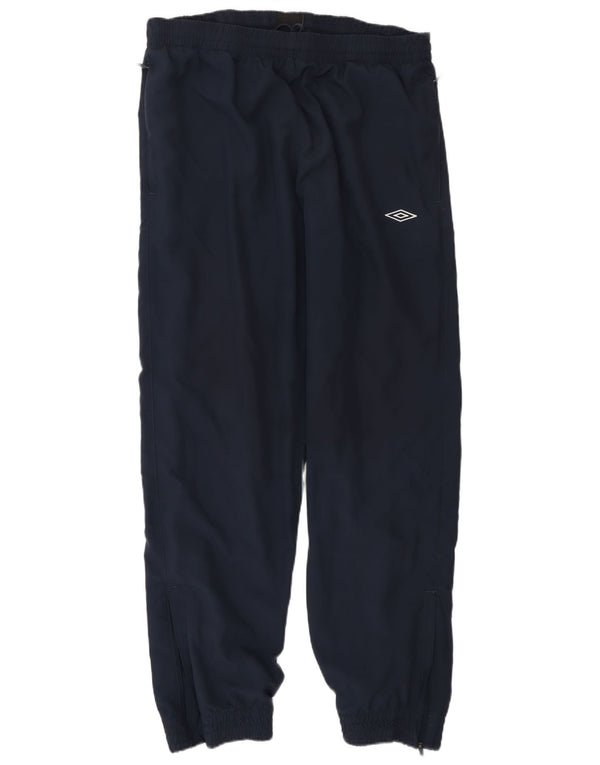Męskie spodnie dresowe Umbro Joggery, duże, granatowe, poliestrowe