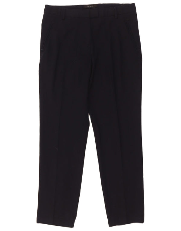Damskie spodnie garniturowe Marks & Spencer UK 10 Small W30 L29 Granatowe