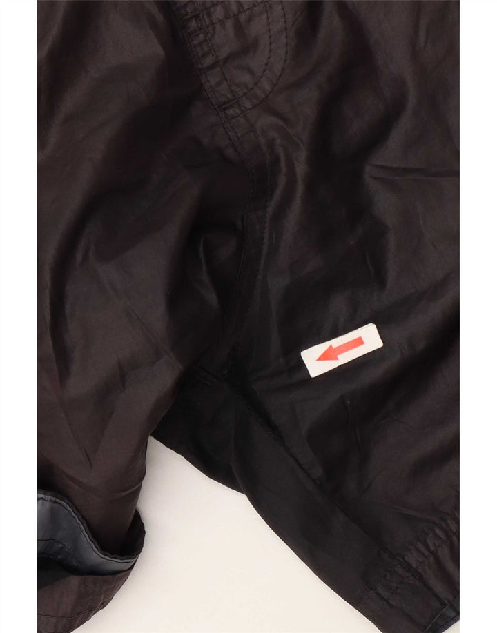 Męskie spodenki kąpielowe Calvin Klein z grafiką, małe, brązowe, poliestrowe