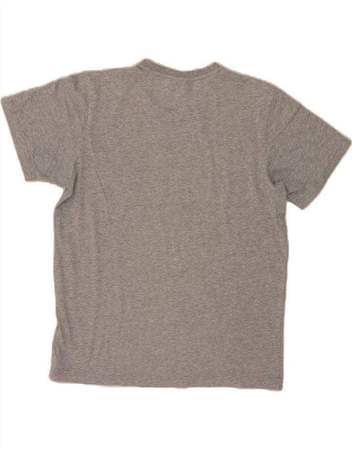 ADIDAS Mens Climalite Graphic T-Shirt Top Medium Grey Cotton Vintage Adidas and Second-Hand Adidas from Messina Hembry 