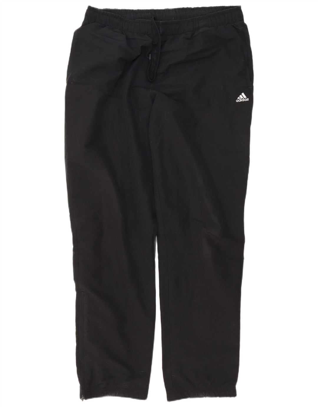 Męskie spodnie dresowe Adidas Climalite, duże, czarne, poliestrowe