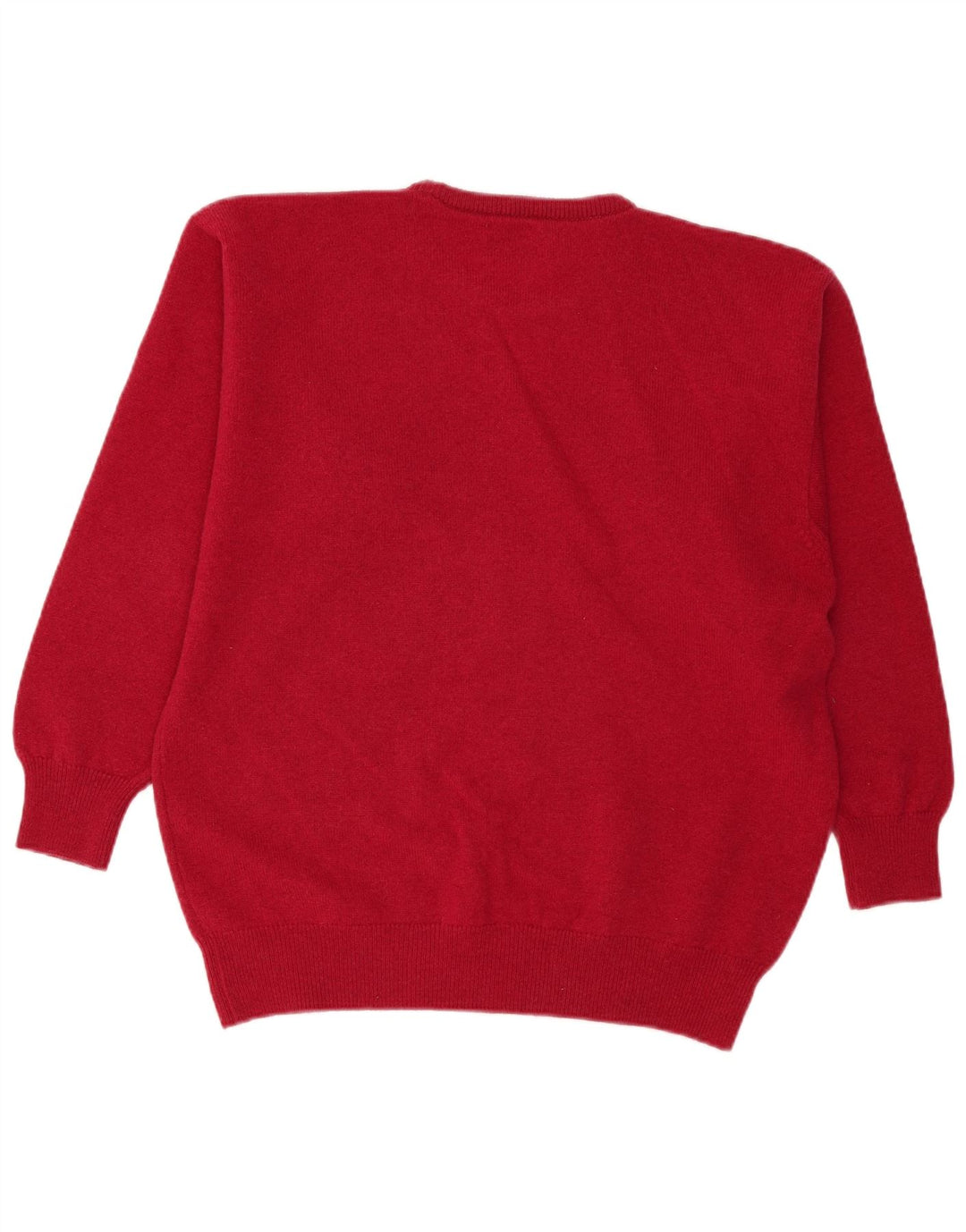 Męski sweter z okrągłym dekoltem Pringle Nick Faldo, średni czerwony