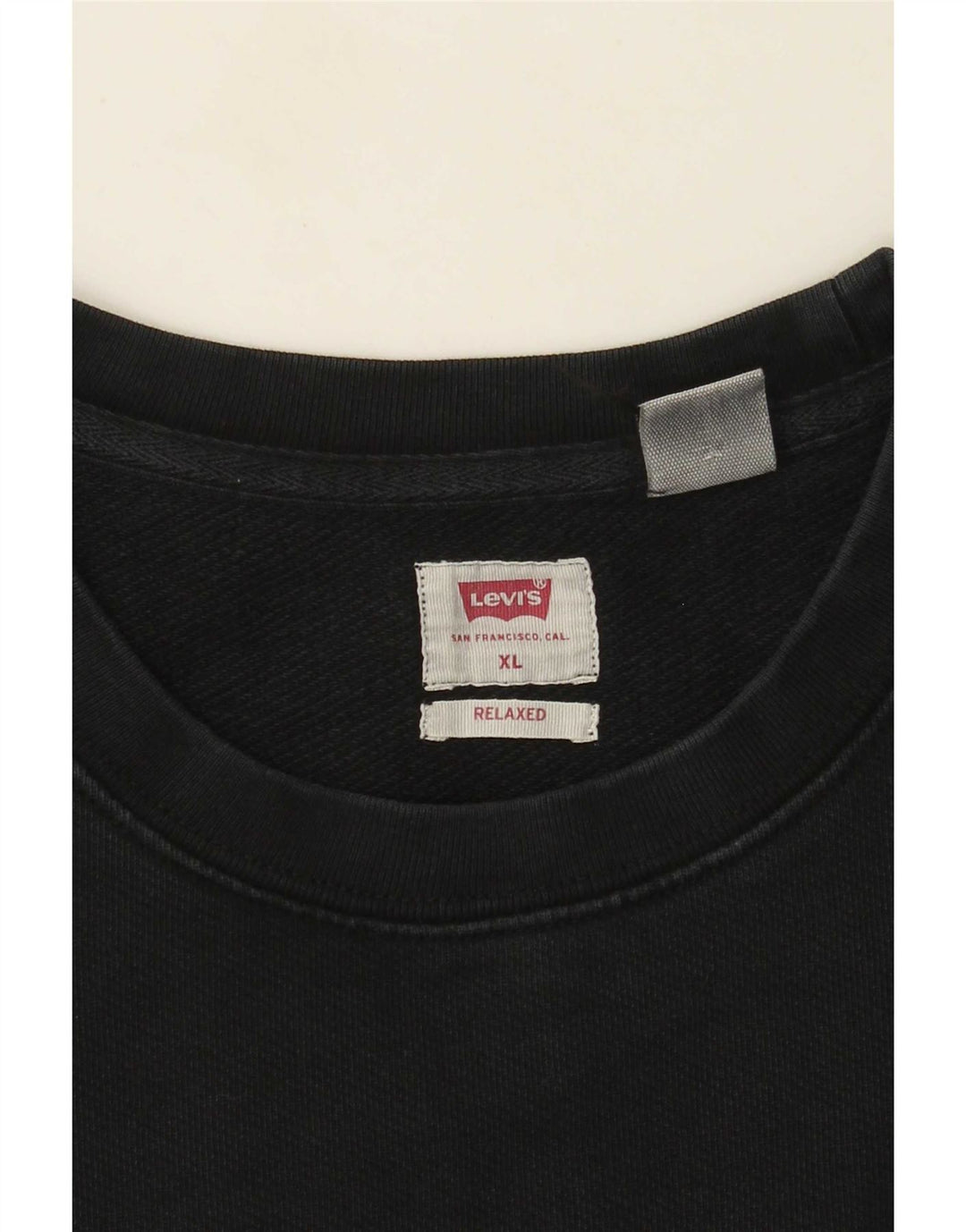 Męski sweter Levi's o swobodnym kroju XL, czarny