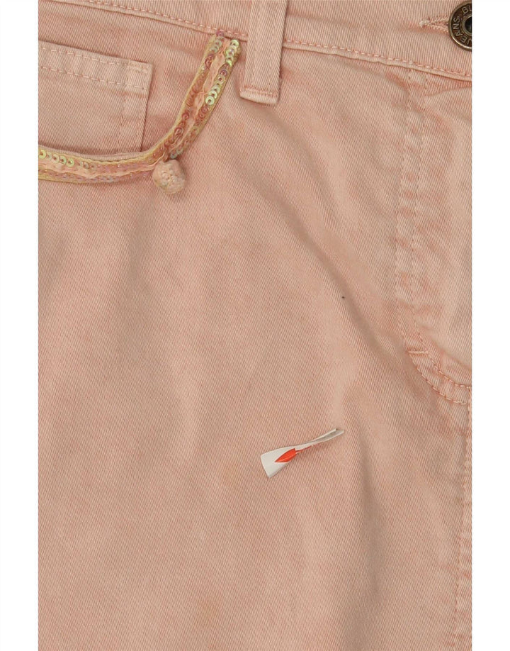 Damska spódnica dżinsowa Blumarine IT 42 Medium W30 Różowa bawełna