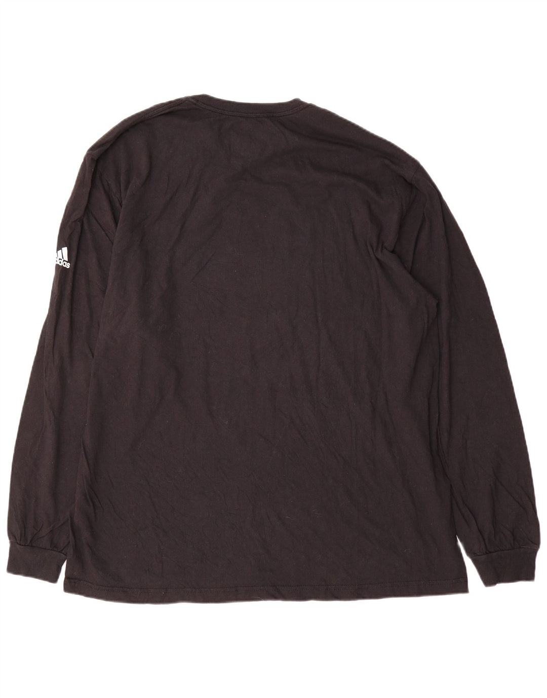 Adidas Męskie Graficzne Topy Z Długim Rękawem 2XL Czarne Bawełniane