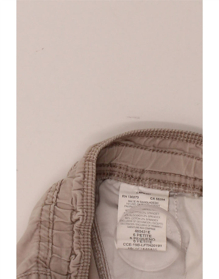 LEE Womens Petites Mid Rise Casual Shorts US 6 Medium W28 Beige Vintage Lee and Second-Hand Lee from Messina Hembry 