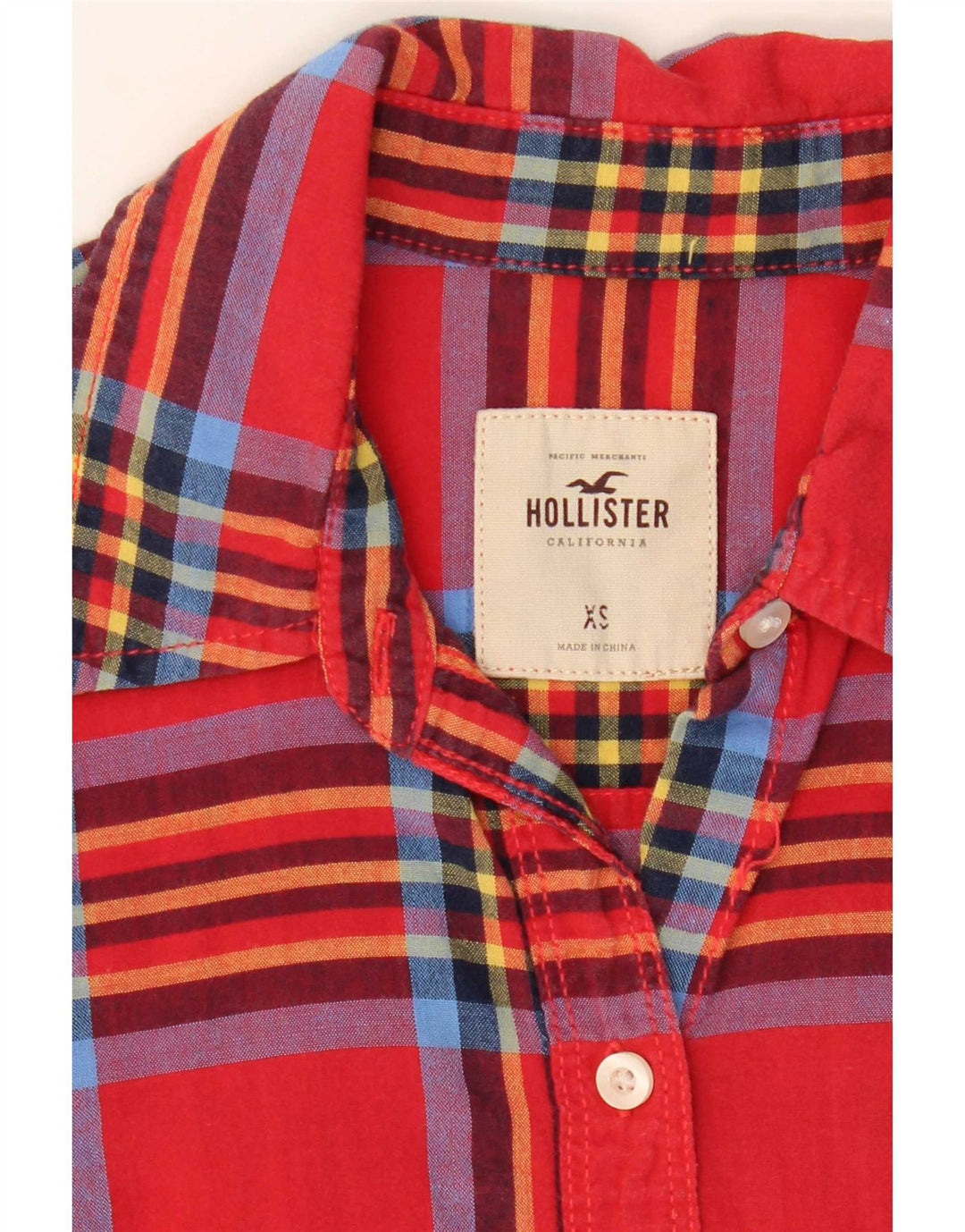 Koszula damska Hollister UK 6 XS w czerwoną kratkę