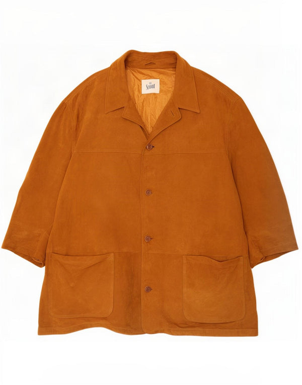 Kurtka zamszowa męska Scout UK 44 2XL beżowa