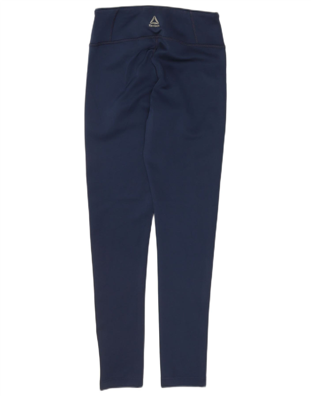 Legginsy damskie REEBOK UK 8/10, małe, granatowe, poliester