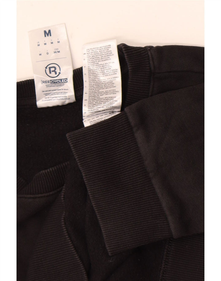 Męska bluza Reebok Sweter, średnia czarna, bawełniana