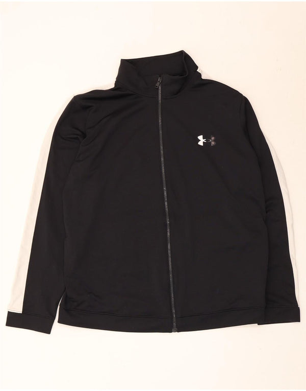 Męska bluza dresowa Under Armour XL, czarna, poliestrowa z blokami kolorów