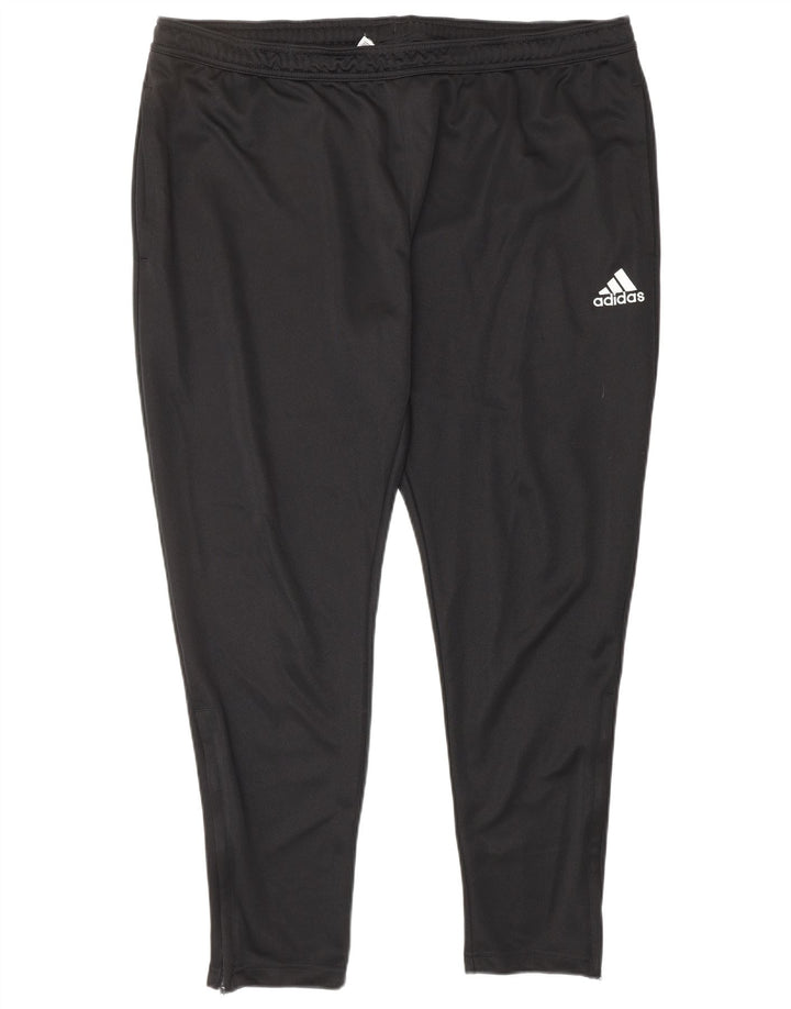 Męskie spodnie dresowe Adidas Aeroready 2XL, czarny poliester