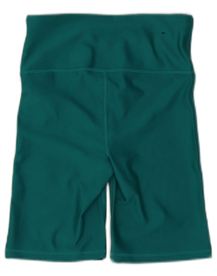 UNDER ARMOUR Womens Sport Shorts UK 4 XS  Green Polyester