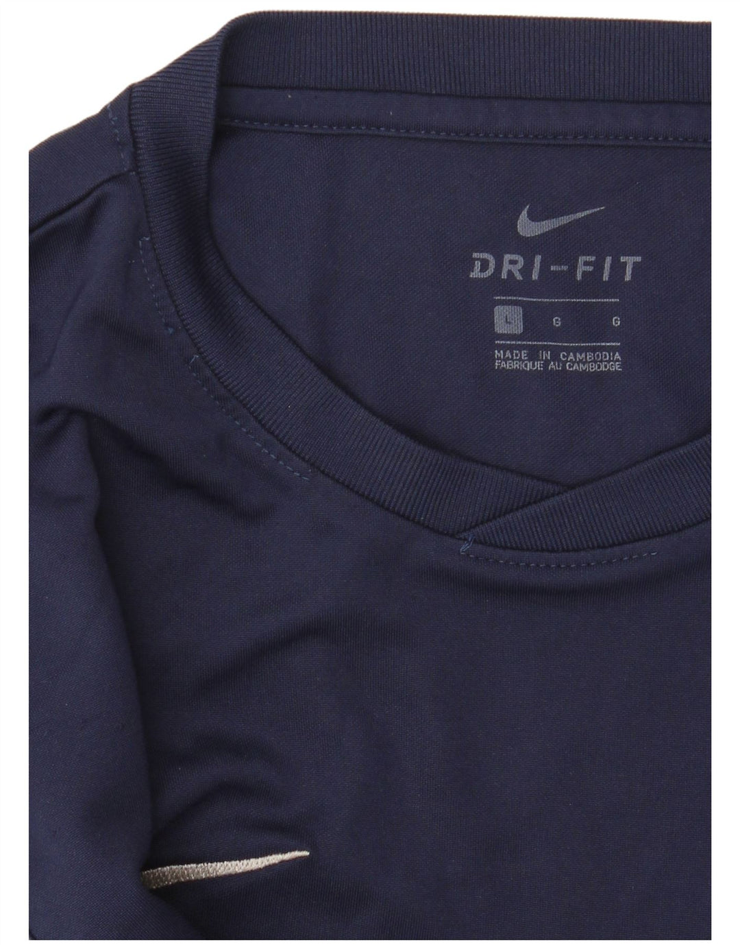 T-shirt męski Nike Dri Fit, duży, granatowy