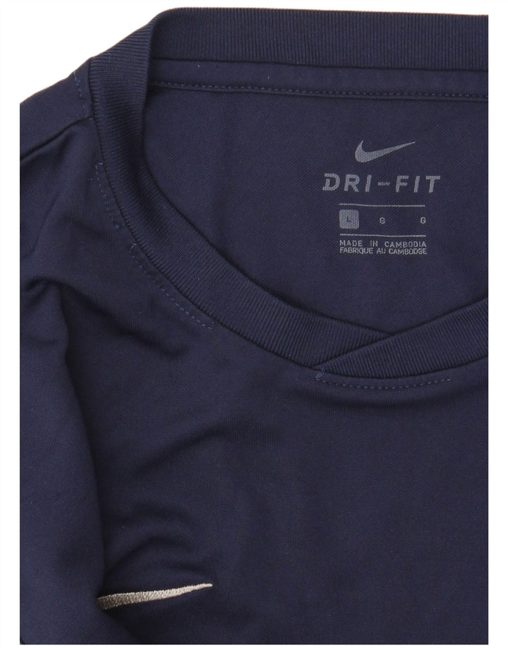 T-shirt męski Nike Dri Fit, duży, granatowy