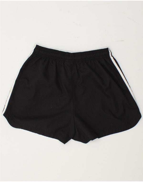 Damskie spodenki sportowe ADIDAS UK 12, średni czarny poliester