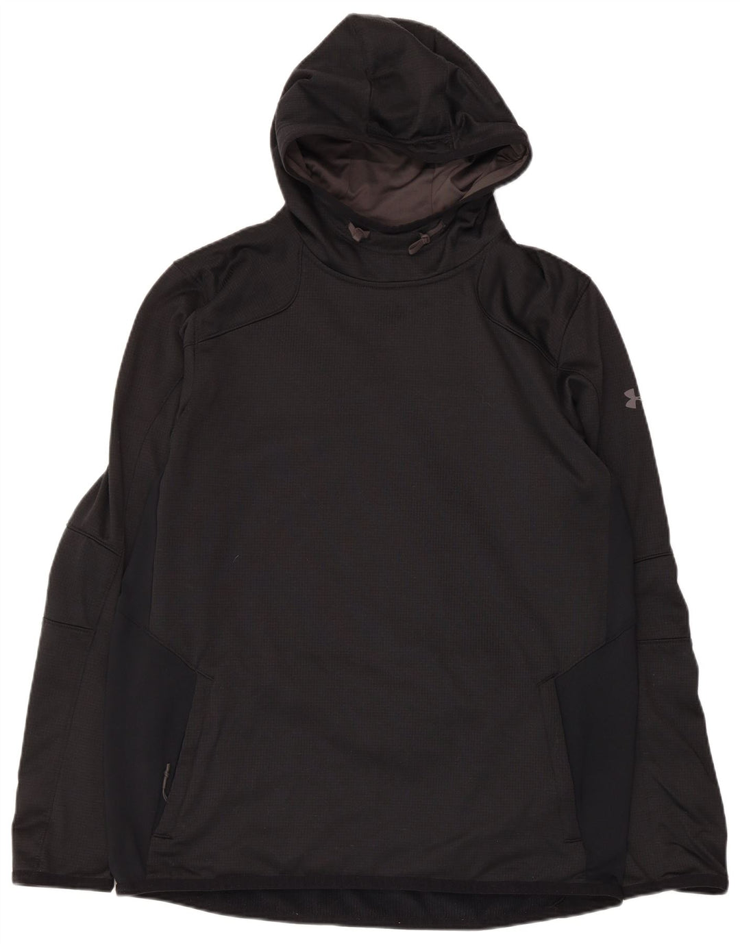 Męski sweter z kapturem Under Armour Cold Gear, duży, czarny, poliestrowy