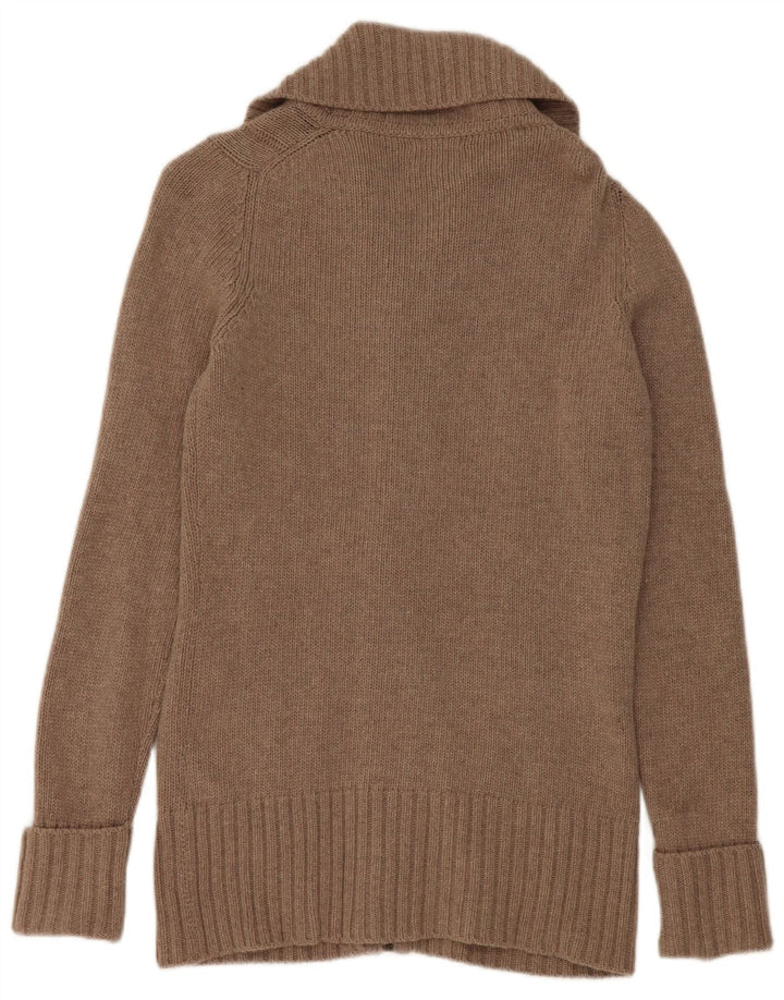 Sweter damski Massimo Dutti, kardigan UK 10, mała, szara wełna