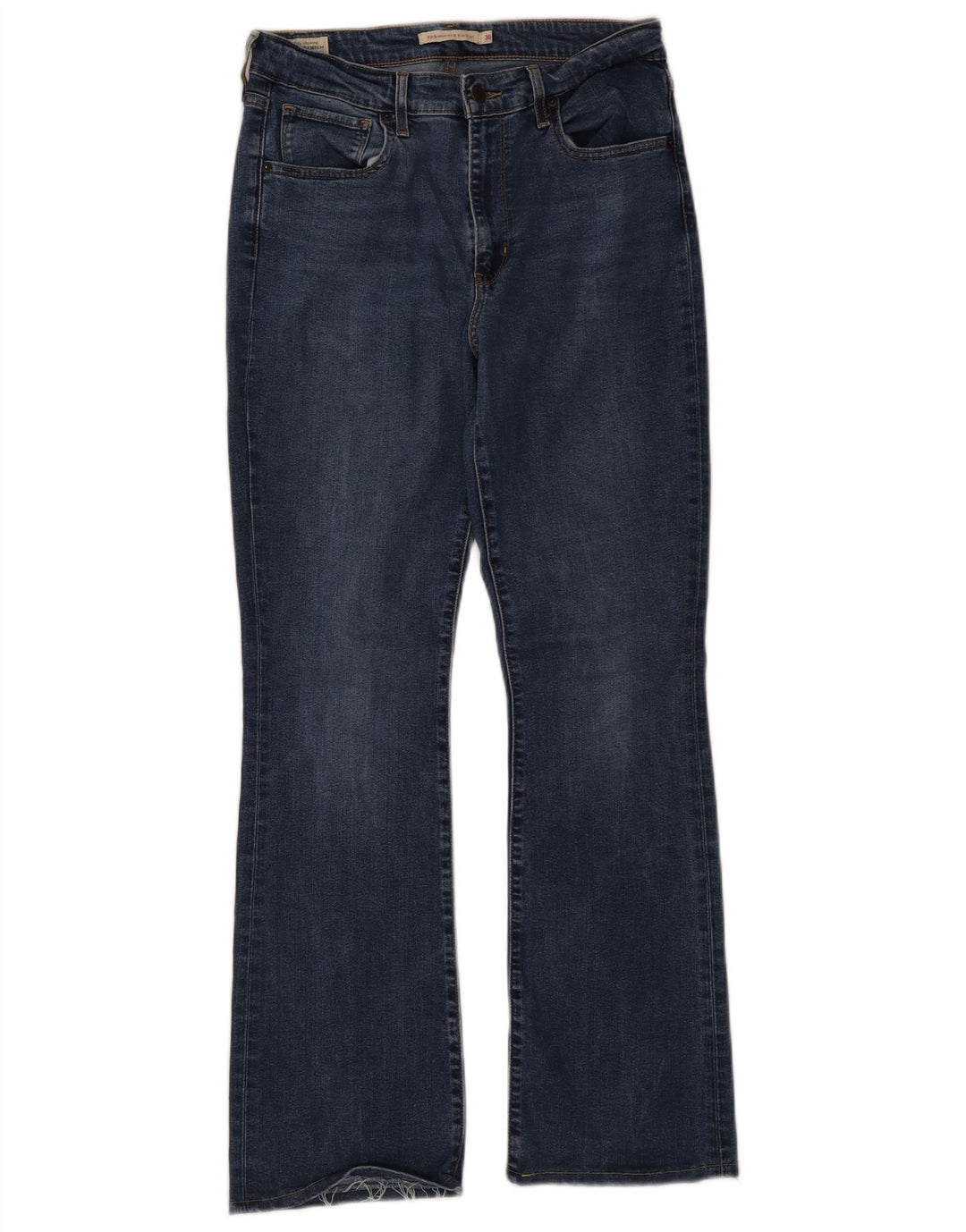 Damskie dżinsy Levi's 725 z wysokim stanem Bootcut W30 L32 Niebieskie