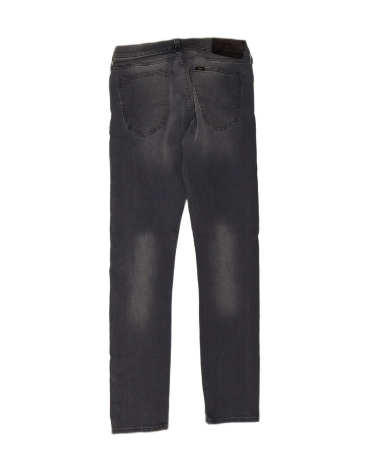 Lee Męskie Luke Slim Jeans W32 L32 Szara bawełna