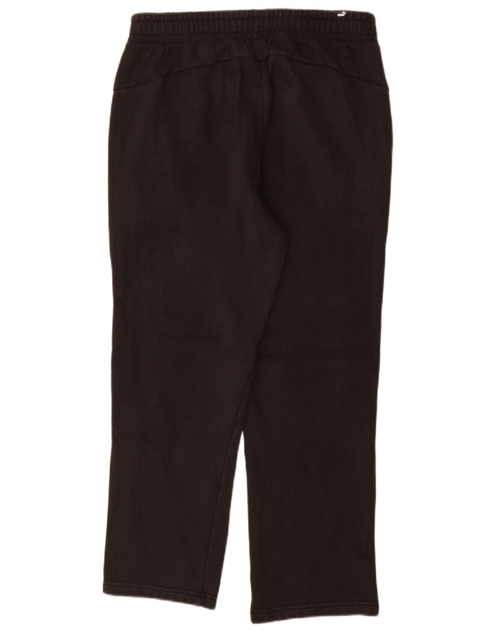 Męskie spodnie dresowe Puma, duże, czarne, bawełniane