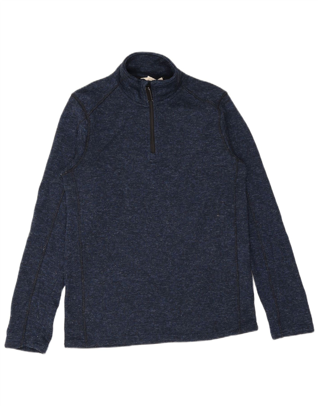 Męski sweter zapinany na zamek Mountain Warehouse, średni granatowy