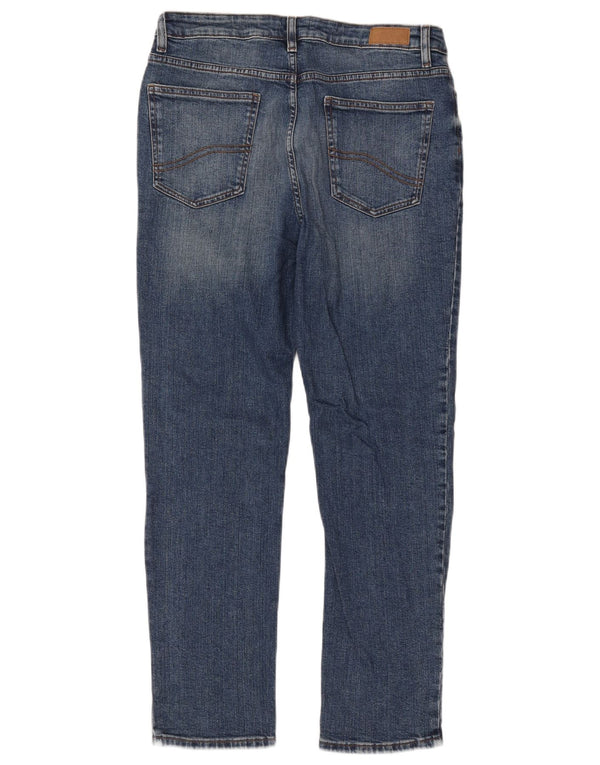 Damskie dżinsy Fat Face Chesham Girlfriend Slim UK 12 Medium W32 L27 Niebieskie