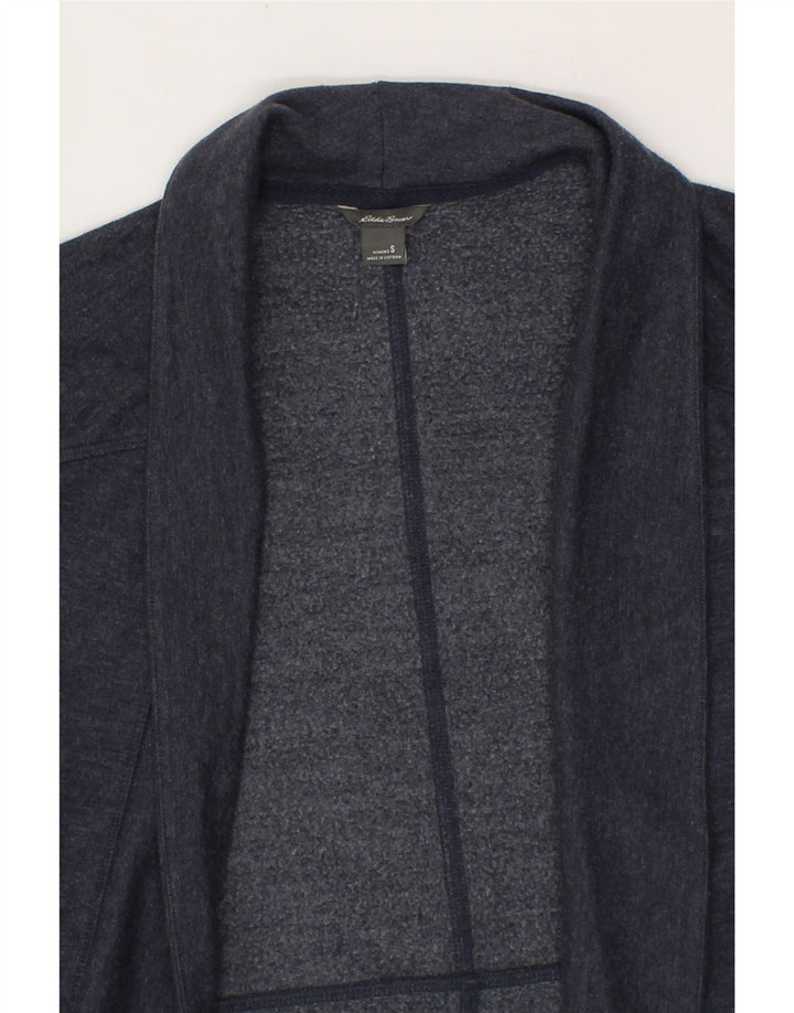 EDDIE BAUER Womens Oversized Open Cardigan Sweater UK 10 Small Navy Blue Vintage Eddie Bauer and Second-Hand Eddie Bauer from Messina Hembry 