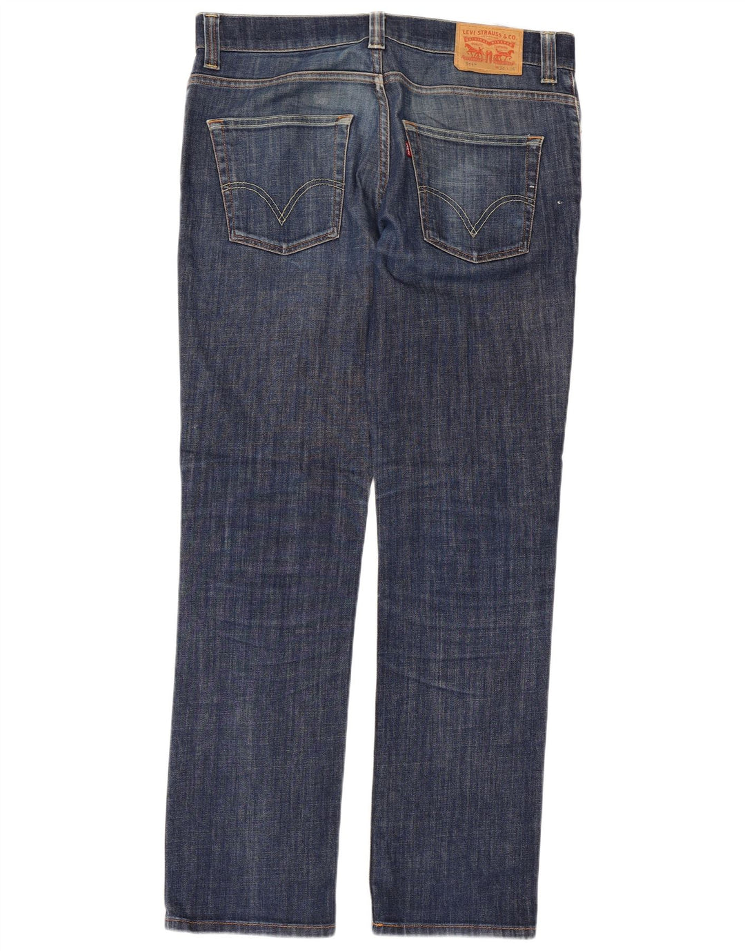 Męskie jeansy Levi's 511 Slim W36 L34 Niebieska bawełna