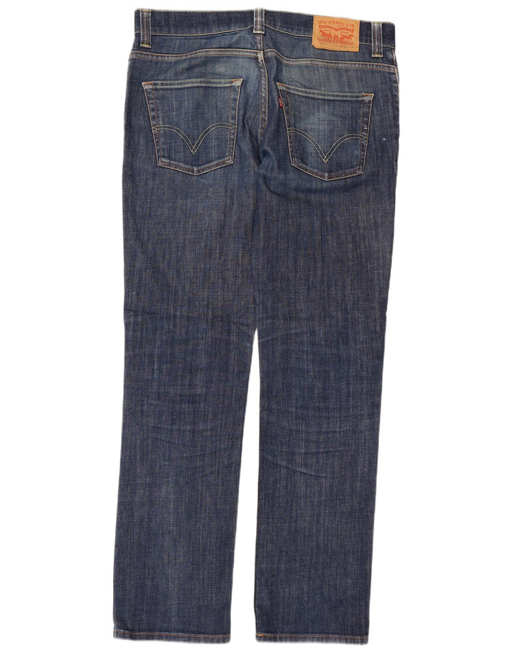 Męskie jeansy Levi's 511 Slim W36 L34 Niebieska bawełna