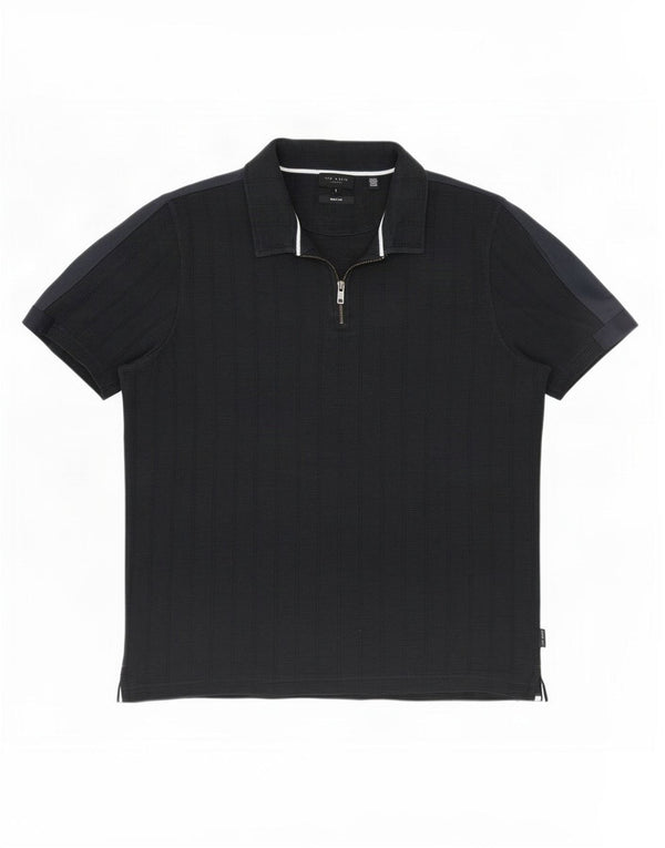 Męska koszulka polo Ted Baker, rozmiar 6 2XL, czarna, bawełniana